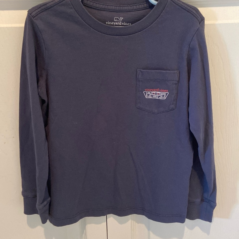 Vineyard Vines long sleeved tee hockey